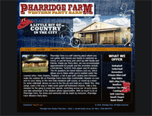 Tablet Screenshot of partybarntulsa.com